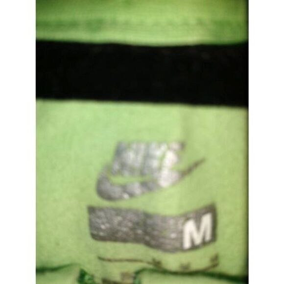 Nike Women’s Hoodie M Green Color Block Pullover Warm Up Jacket Athletic - Picture 2 of 4